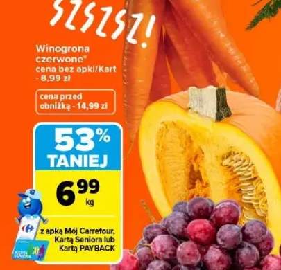 Winogrona czerwone