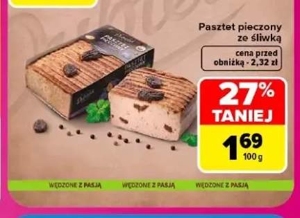 Pasztet pieczony ze śliwką Wędzarnia Dubielak
