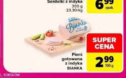Pierś gotowana z indyka Bianka Indykpol