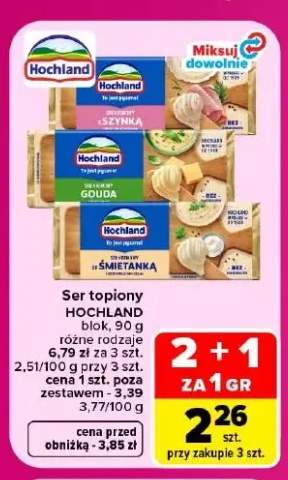 Ser topiony blok Hochland