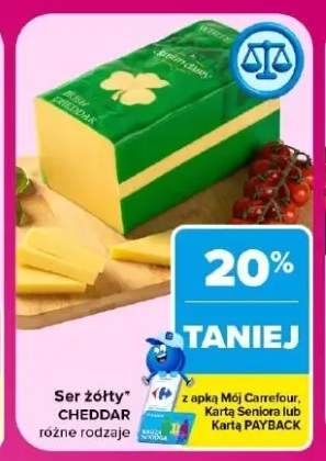 Ser żółty Cheddar