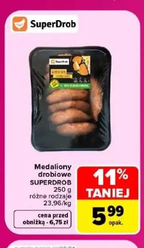 Medaliony drobiowe SuperDrob