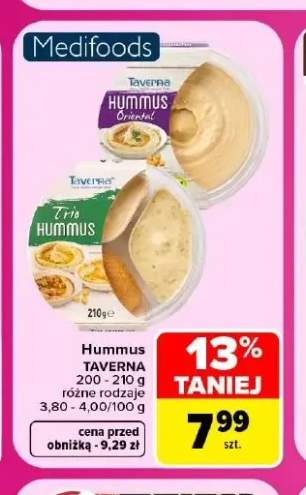 Hummus Oriental Taverna +1 wariant