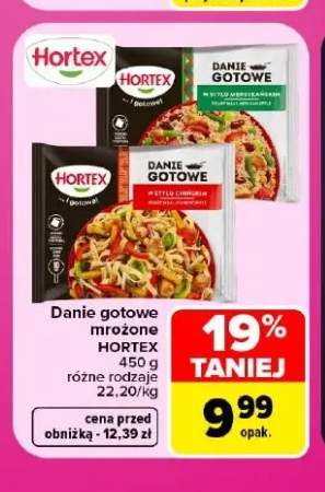 Danie gotowe mrożone w stylu meksykańskim Hortex +1 wariant