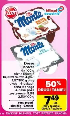Deser Monte 4-pak +1 wariant