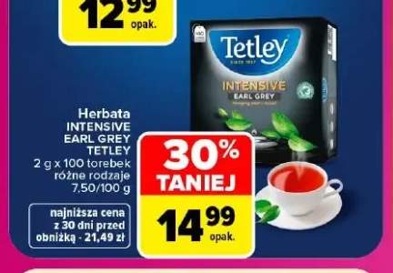 Herbata Intensive Earl Grey Tetley