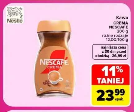 Kawa Crema Nescafé