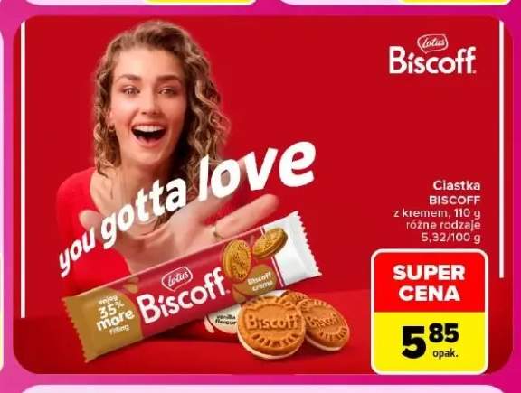 Ciastka Biscoff z kremem