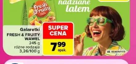 Galaretki Fresh & Fruity Wawel