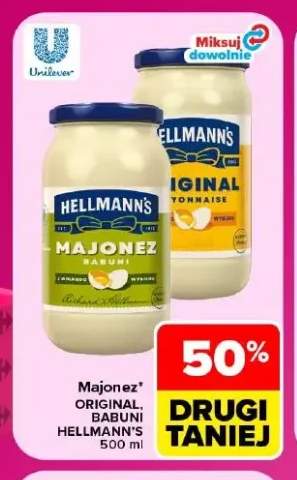 Majonez Original Hellmann's +1 wariant