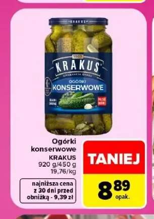 Ogórki konserwowe Krakus