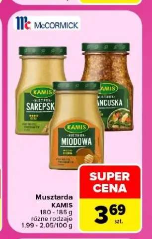 Musztarda Sarepska Kamis +2 warianty