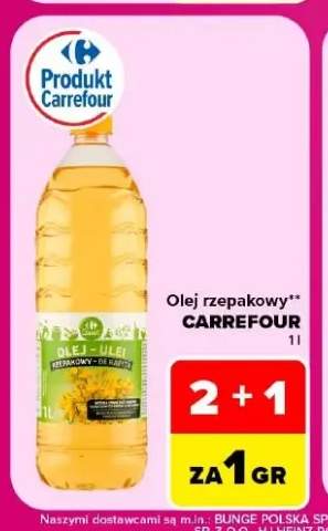 Olej rzepakowy Carrefour