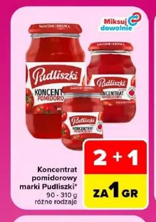 Koncentrat pomidorowy Pudliszki