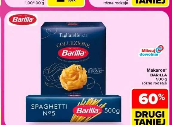 Makaron Barilla Tagliatelle n.16 +1 wariant