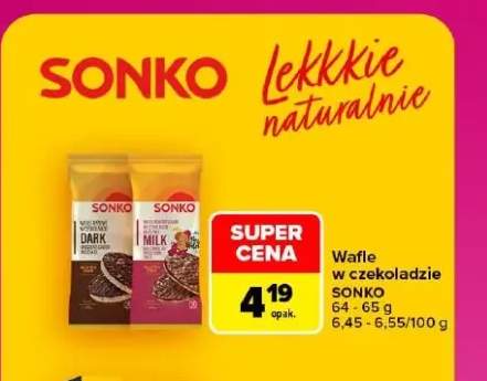 Wafle w czekoladzie Sonko
