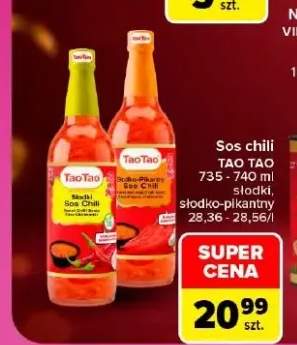 Sos chili słodki TaoTao +1 wariant