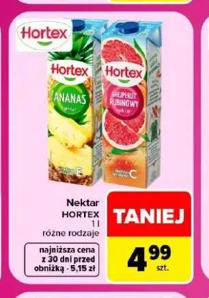Nektar Hortex ananas +1 wariant