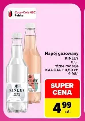 Napój gazowany Kinley