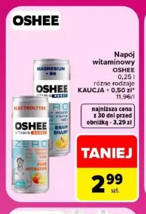 Napój witaminowy Oshee