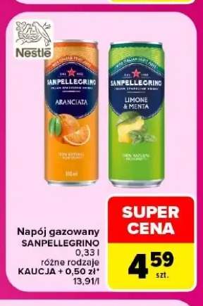 Napój gazowany Sanpellegrino