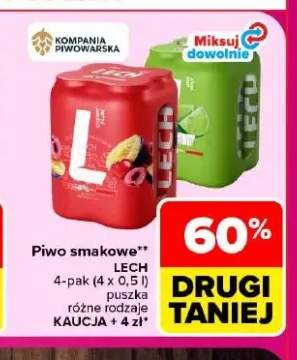 Piwo smakowe Lech 4-pak
