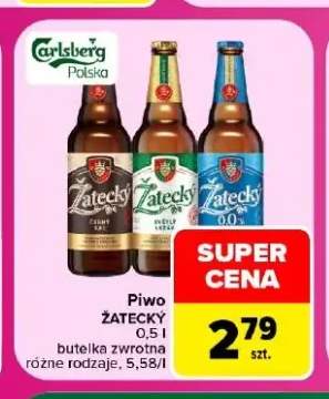 Piwo Žatecký Černý +2 warianty