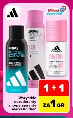 Dezodoranty i antyperspiranty Adidas +3 warianty