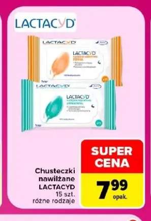 Chusteczki nawilżane Lactacyd