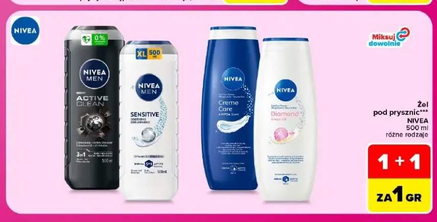 Żel pod prysznic Nivea