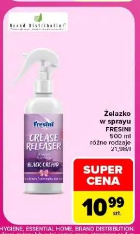 Żelazko w sprayu Fresini