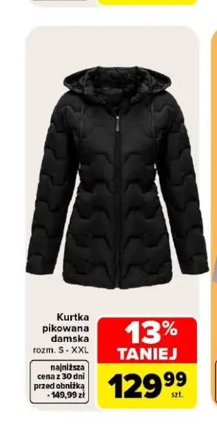 Kurtka pikowana damska