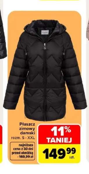 Płaszcz zimowy damski