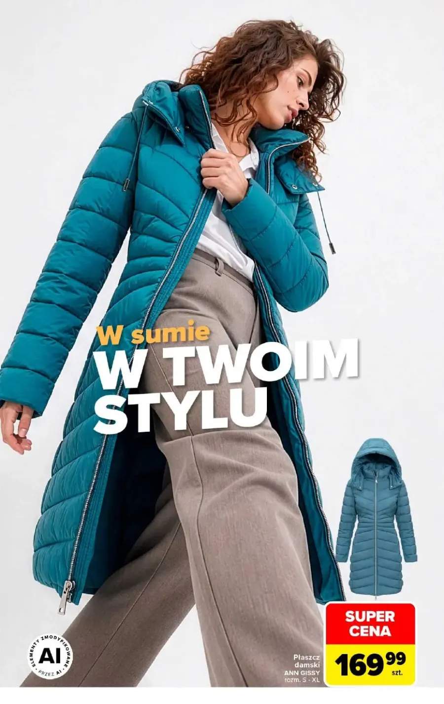 Płaszcz damski Ann Gissy