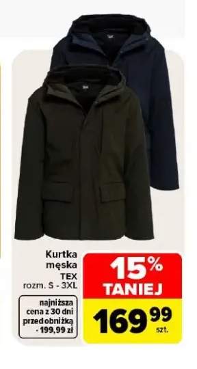 Kurtka męska TEX