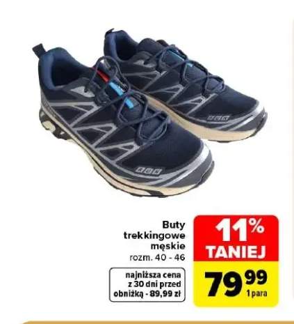 Buty trekkingowe męskie