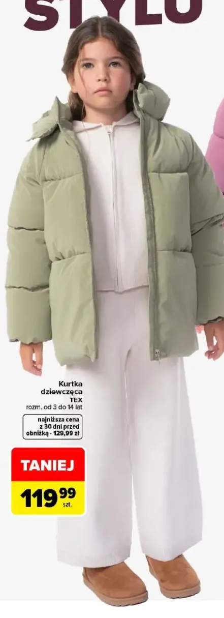 Kurtka dziewczęca TEX