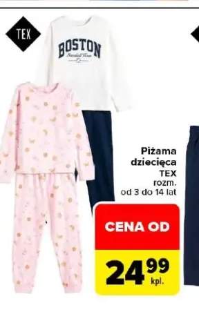 Piżama dziecięca TEX