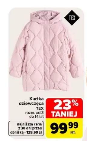 Kurtka dziewczęca TEX