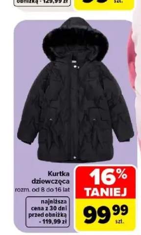 Kurtka dziewczęca TEX