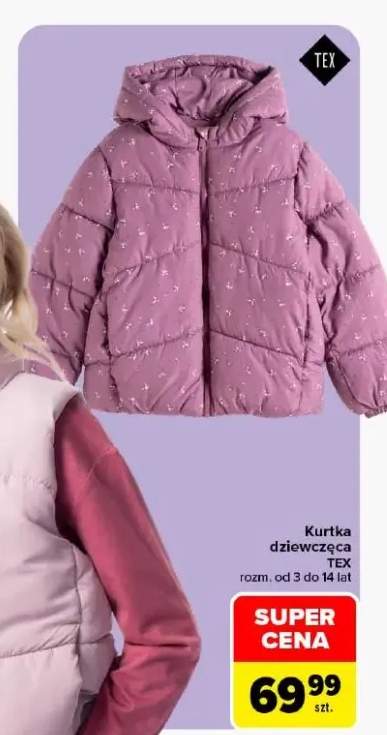 Kurtka dziewczęca TEX