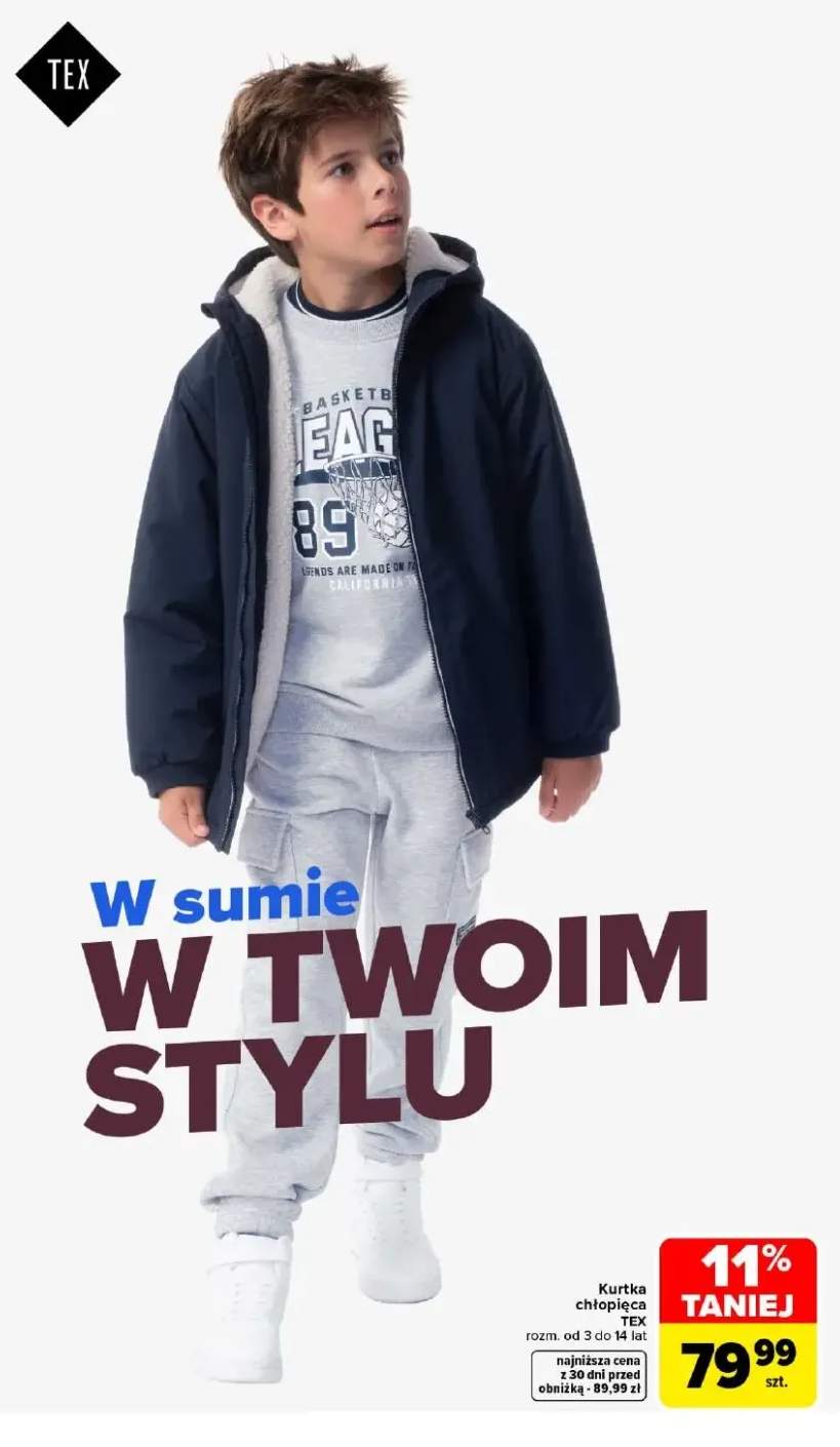 Kurtka chłopięca TEX