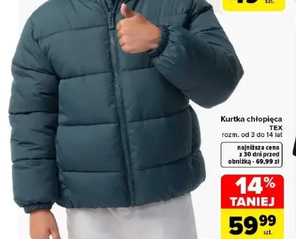 Kurtka chłopięca TEX