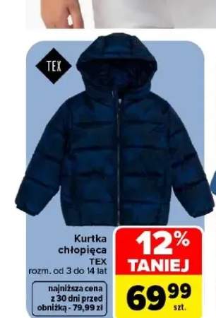 Kurtka chłopięca TEX