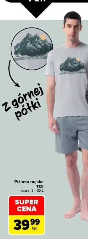 Piżama męska TEX