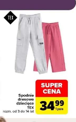 Spodnie dresowe dziecięce TEX