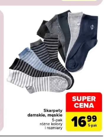 Skarpety męskie 5-pak +1 wariant