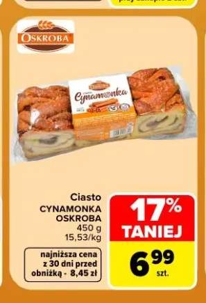 Ciasto Cynamonka Oskroba