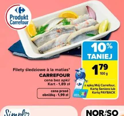 Filety śledziowe à la matias Carrefour