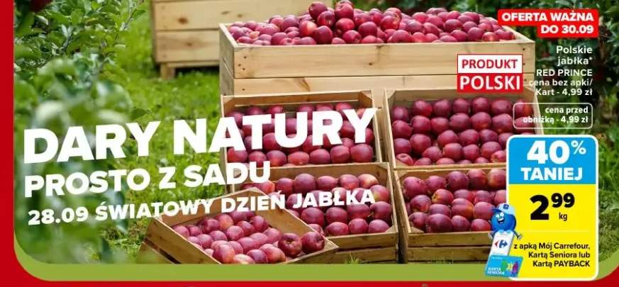 Jabłka Red Prince